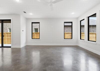 2025 Ferrier Homes Showcase Home in Fort Worth TX featuring high-performance green building design, energy-efficient construction, and luxury finishes