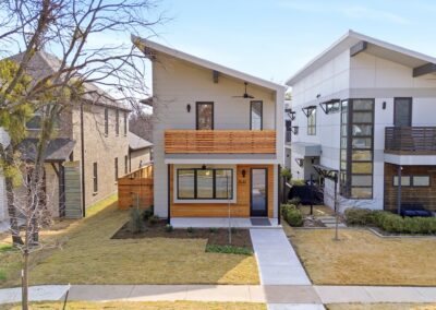 2025 Ferrier Homes Showcase Home in Fort Worth TX featuring high-performance green building design, energy-efficient construction, and luxury finishes