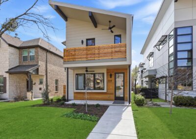 2025 Ferrier Homes Showcase Home in Fort Worth TX featuring high-performance green building design, energy-efficient construction, and luxury finishes